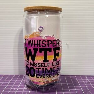 Colorful Quote Tumbler